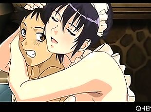Evlenmemiş genç kız, Meni, Azgın, Çizgi film, Animasyon, Pornografik içerikli anime